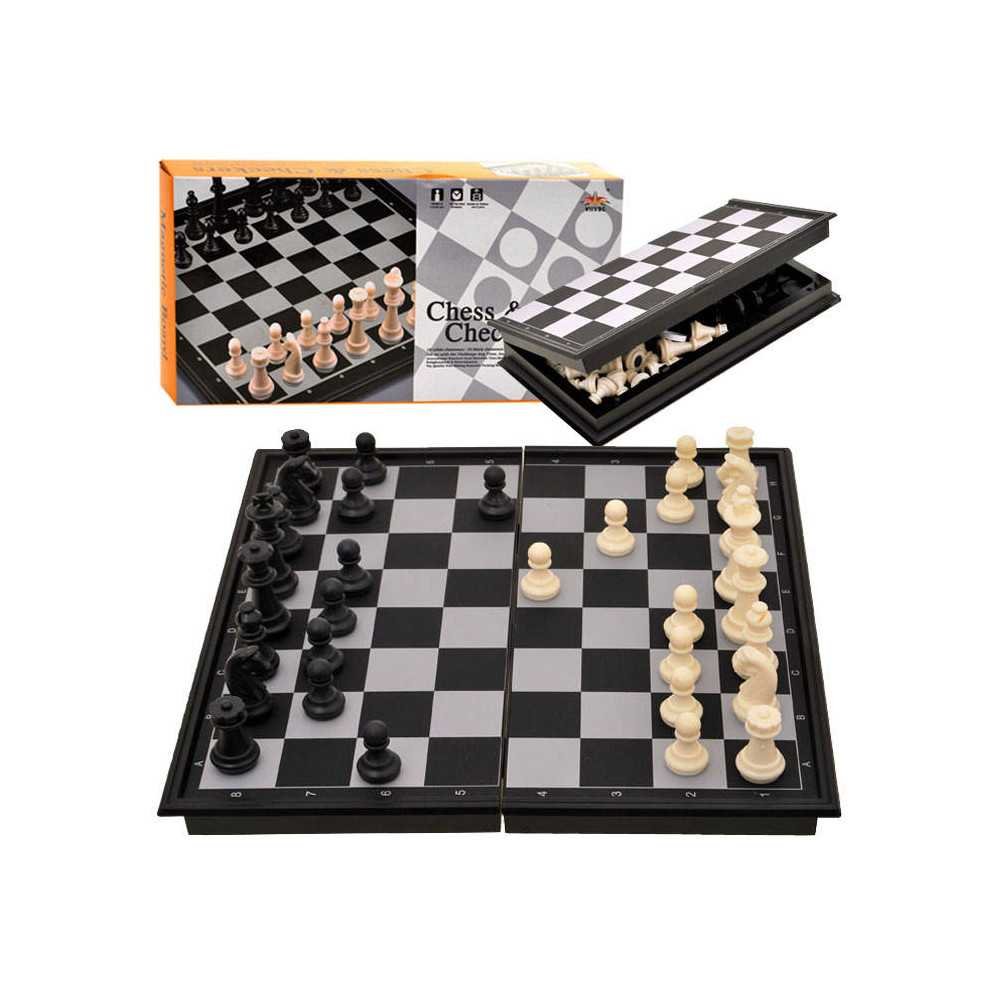 Chess Checkers Magnetic Travel 2in1 GR0141