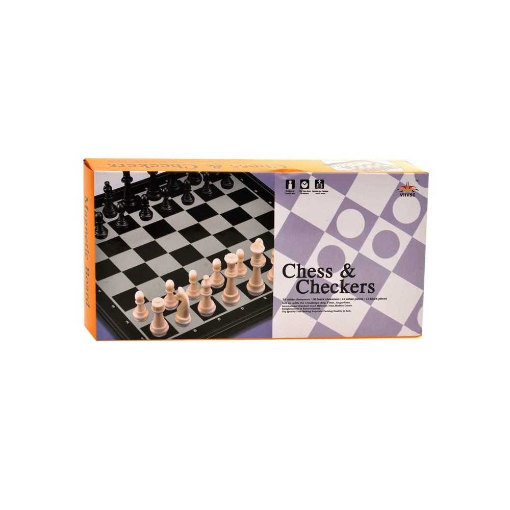 Chess Checkers Magnetic Travel 2in1 GR0141