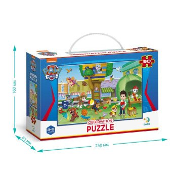 Dodo pastabumo dėlionė vaikams Paw Patrol (50 det.)