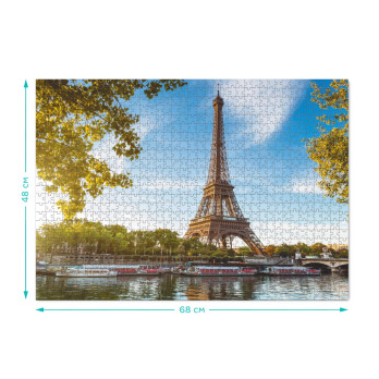 Dodo dėlionė Eifelio bokštas, Prancūzija (1000 det.)