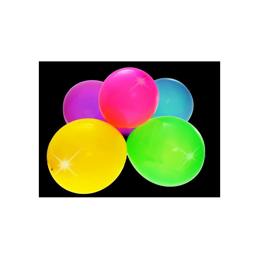 Colorful balloons glowing LED 5 pcs 30 cm FOR ZA1591