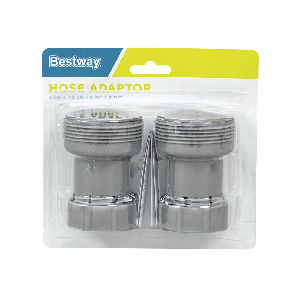 Bestway Adapters 2 pcs connectors for 38mm pumps 58236