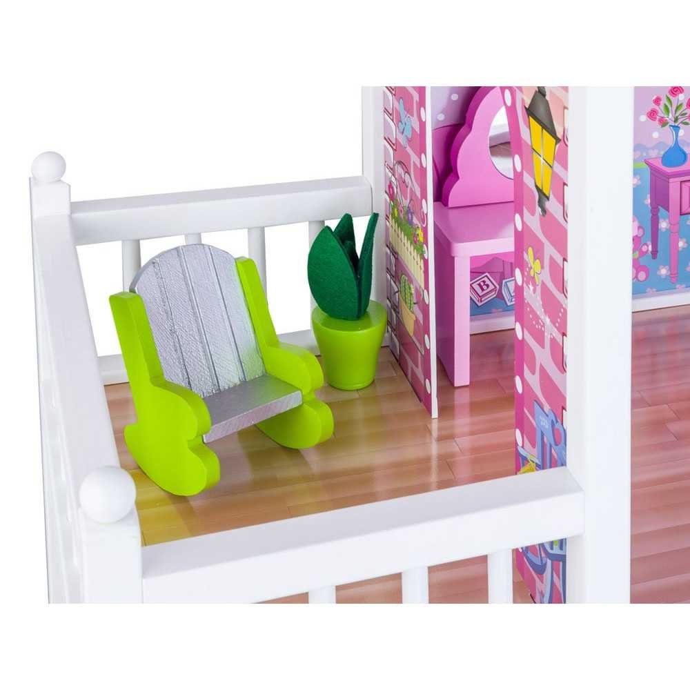 LARGE Wooden dollhouse furniture swimming pool LED lighting ZA2122