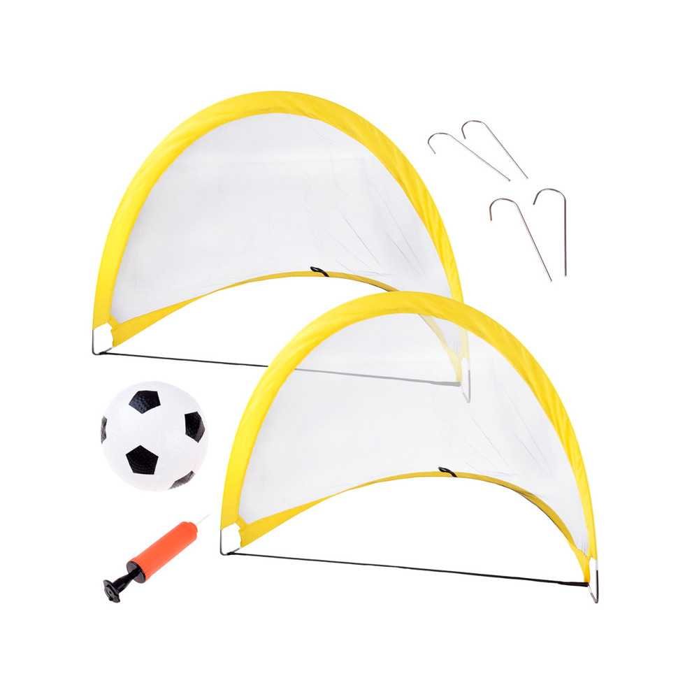 Set Football goal + ball pump SP0573