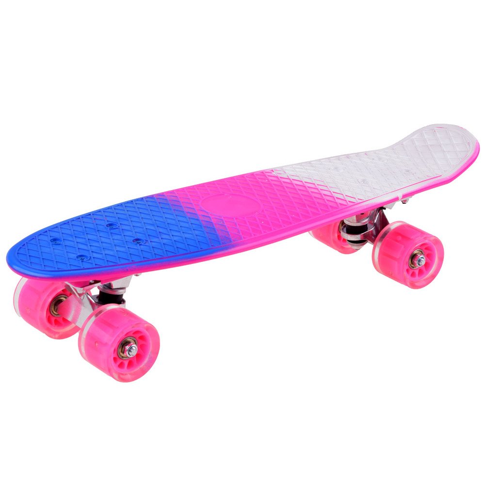 FISZKA Pink skateboard for girls SP0577