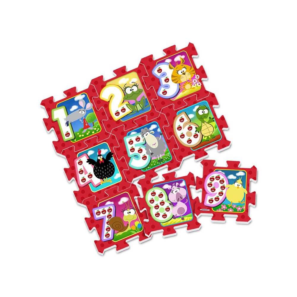 Foam puzzle mat Animals Numbers ZA3147