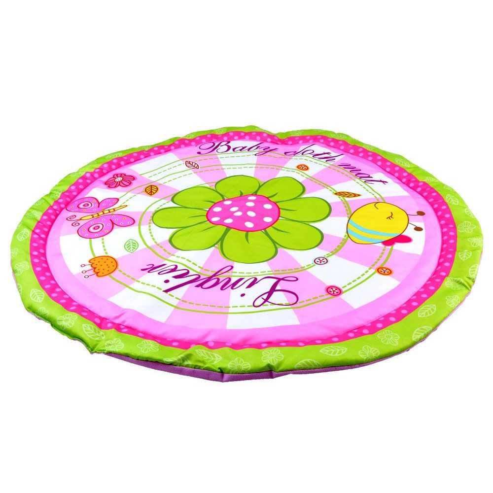 Flower mat with mosquito net for a baby ZA3504