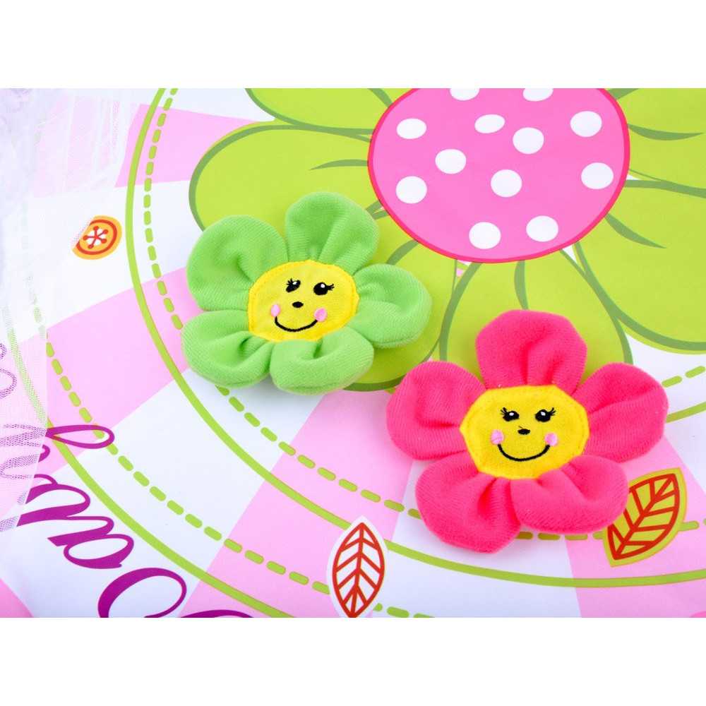 Flower mat with mosquito net for a baby ZA3504