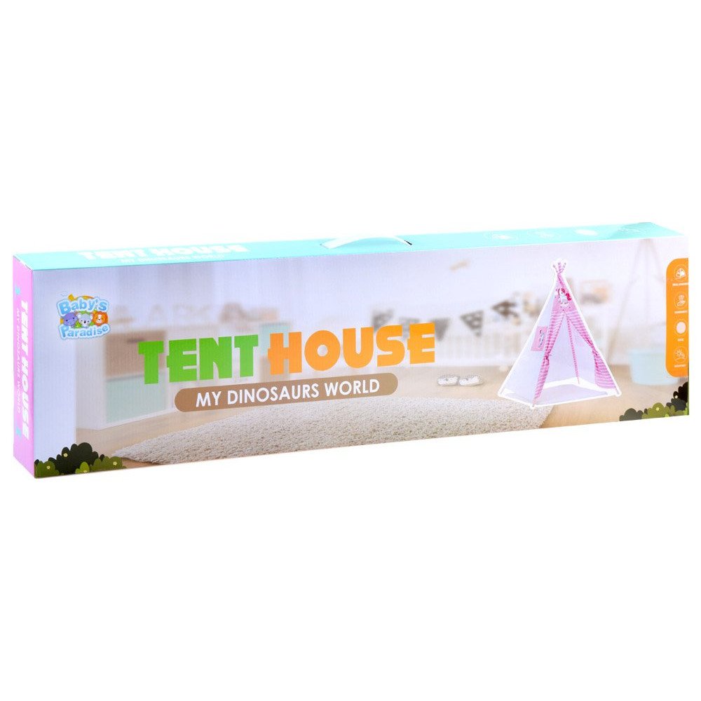 Tent with a pink unicorn wigwam Tipi ZA3555