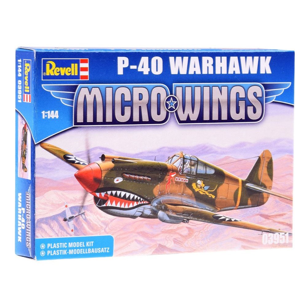 Revell Micro Wings Model P-40 Warhawk 1:144 RV0019