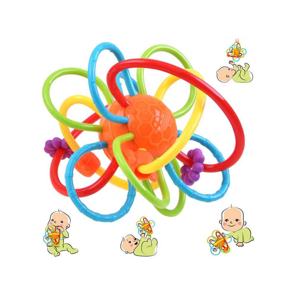 Sensory teether for a baby rattle ZA2377