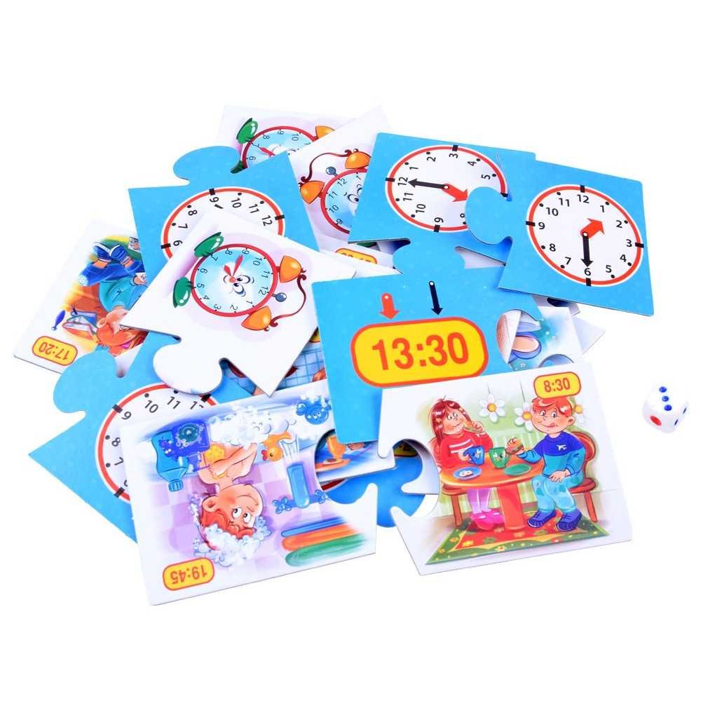 Learning the Clock Getting to know TIME puzzle GR0455