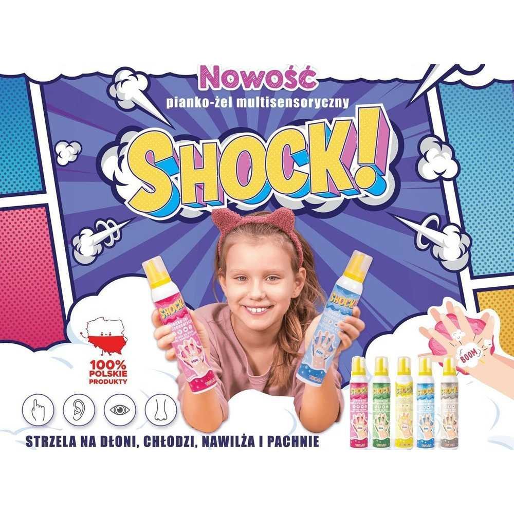 TUBAN SHOCK Effervescent hand foam gel 200ml ZA3737