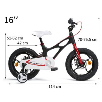 RoyalBaby Bike 16 "Space Shuttle Bike RB16-22