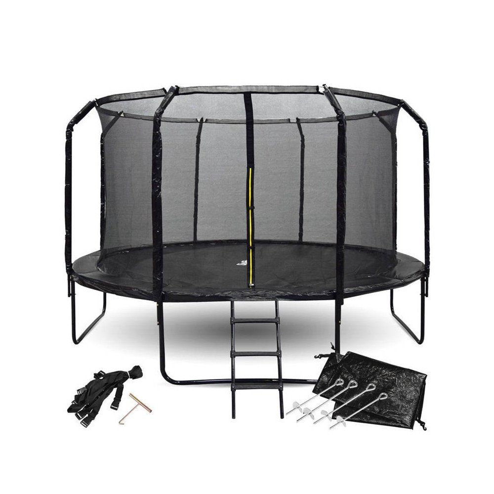 SkyFlyer garden trampoline + 14FT 426cm ladder