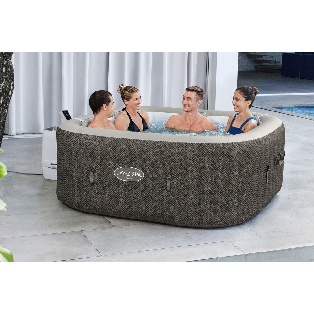 Inflatable Spa 180 x 180 x 71 cm Bestway 60167 4\\6 Persons