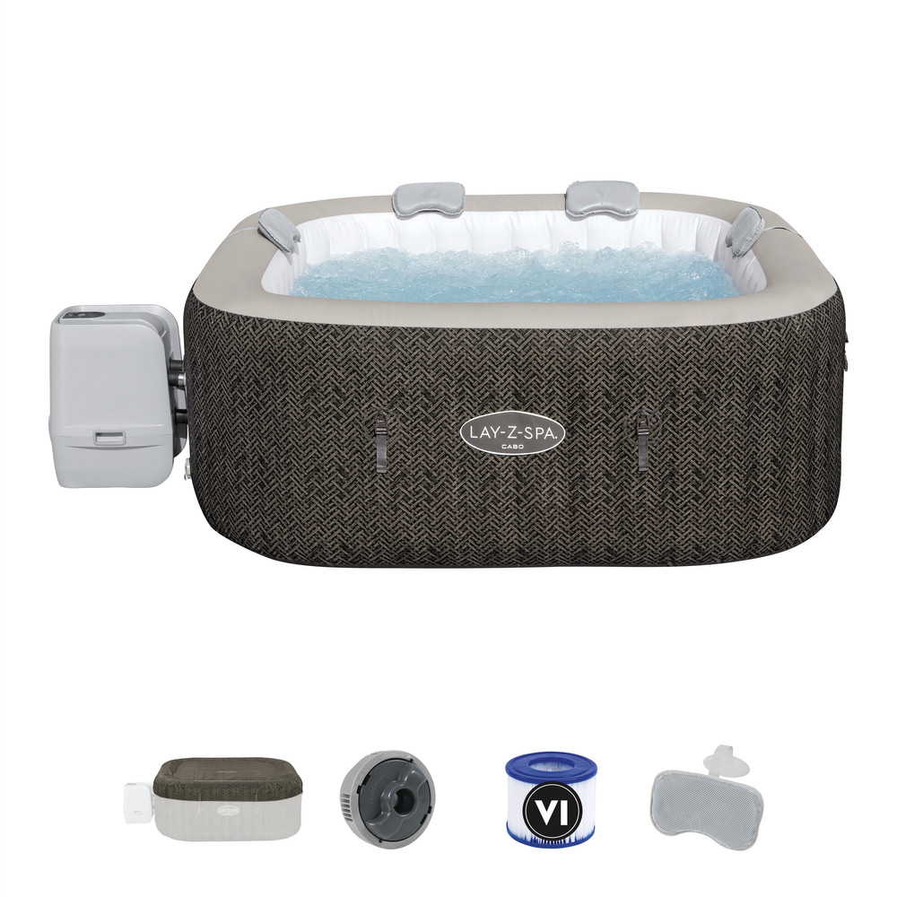 Inflatable Spa 180 x 180 x 71 cm Bestway 60167 4\\6 Persons
