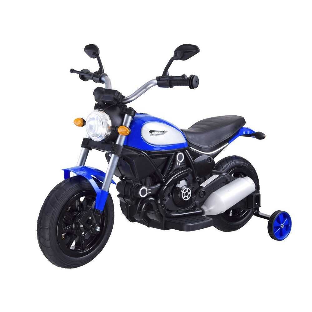 Elektrinis motociklas Street BOB PA0235, Black-Elektromobiliai vaikams, Motociklai-e-vaikas