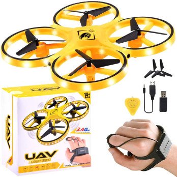 Hand-operated Drone + Quadrocopter  remote control RC0573