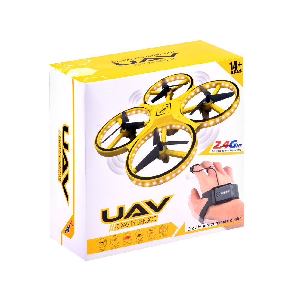 Hand-operated Drone + Quadrocopter  remote control RC0573