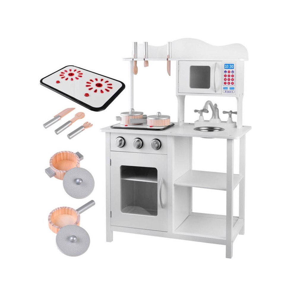 Wooden kitchen for a child with sound ZA4127