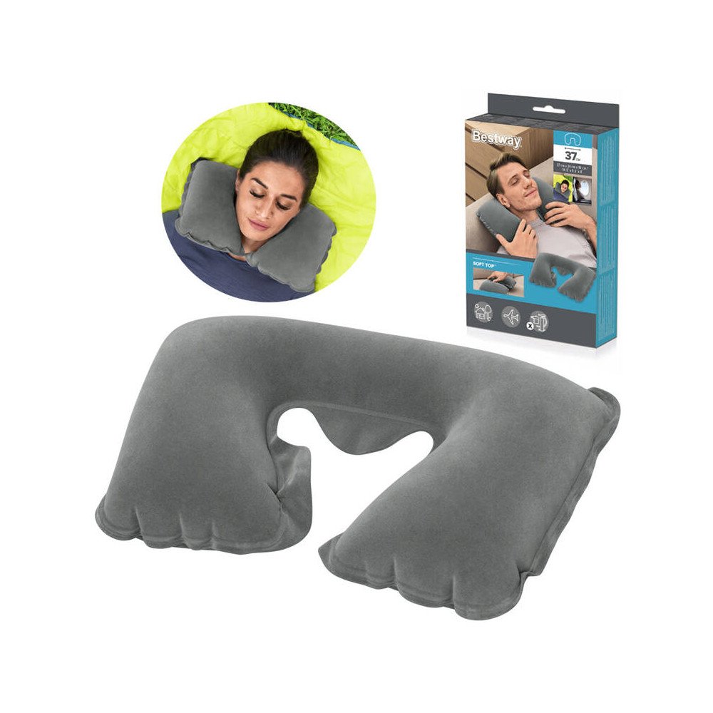 Bestway Croissant Inflatable Travel Pillow 67006