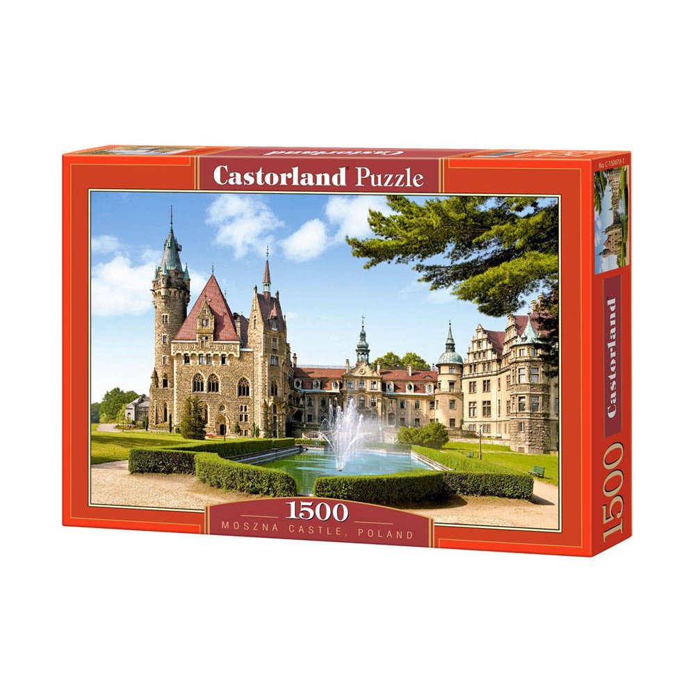 1500 - piece puzzle Moszna Castle, Poland