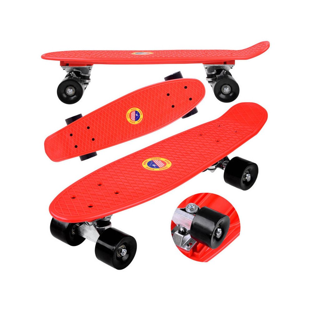 Colorful plastic skateboard SP0575