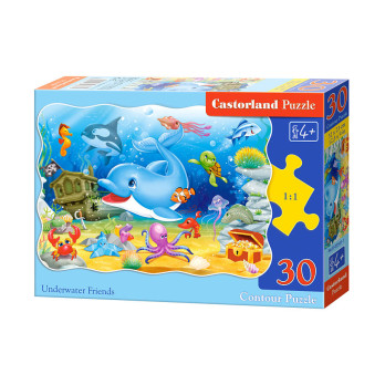 Puzzle 30 pieces Underwater Friends