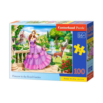 Puzzle 100 pieces Princess in the Royal Garden