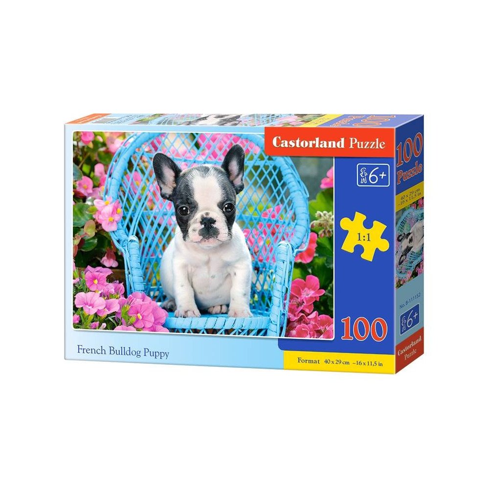 Puzzle 100 pieces Bulldog Puppy