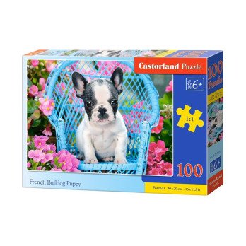 Puzzle 100 pieces Bulldog Puppy