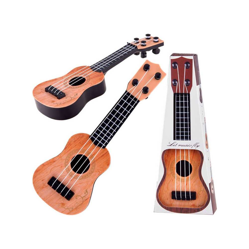 Mini gitara vaikams ukulele 25 cm IN0154 CB-Žaislai, Muzikiniai-e-vaikas