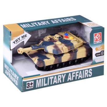 Military camo tank light sound ZA4267 BE