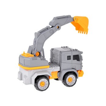 Super construction vehicle auto-robot 2in1 excavator ZA4704 A