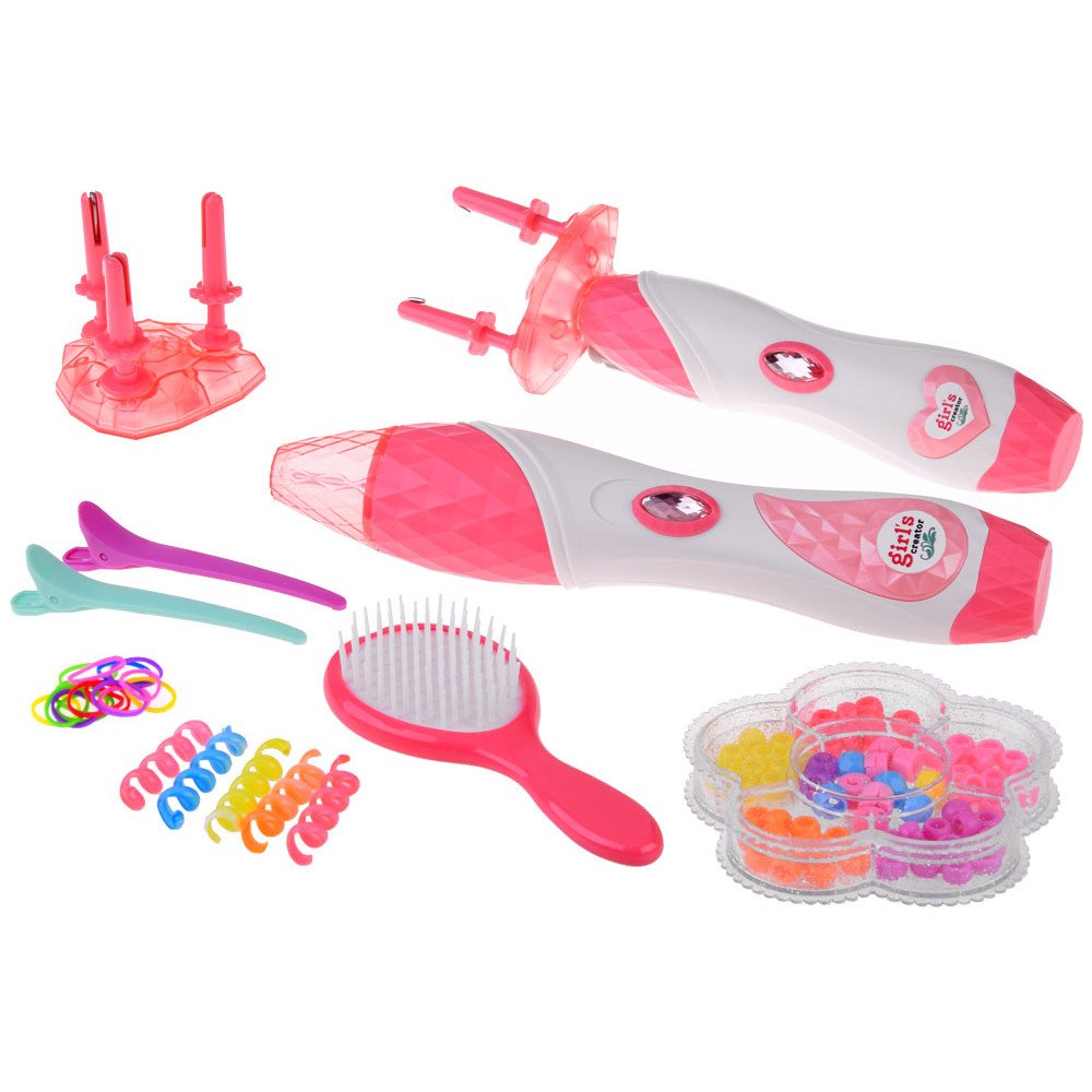 Hair braiding set, colorful beads decorations ZA4773