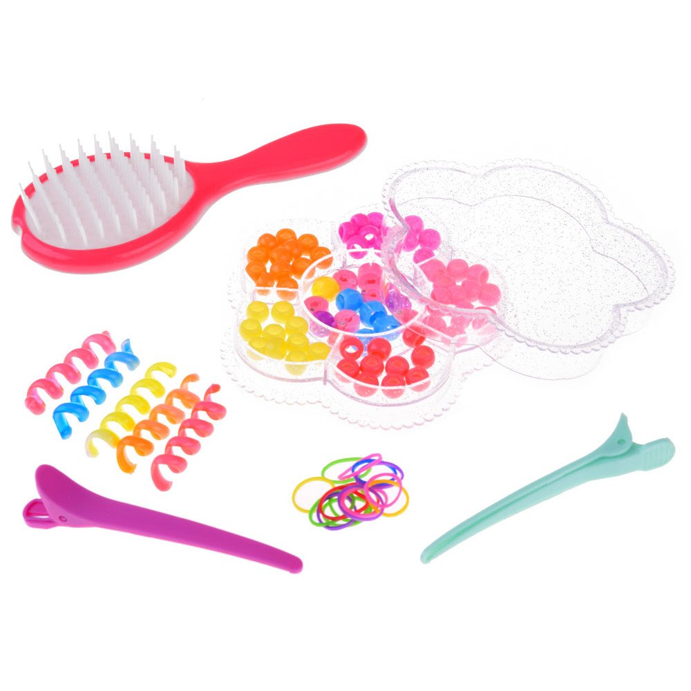 Hair braiding set, colorful beads decorations ZA4773