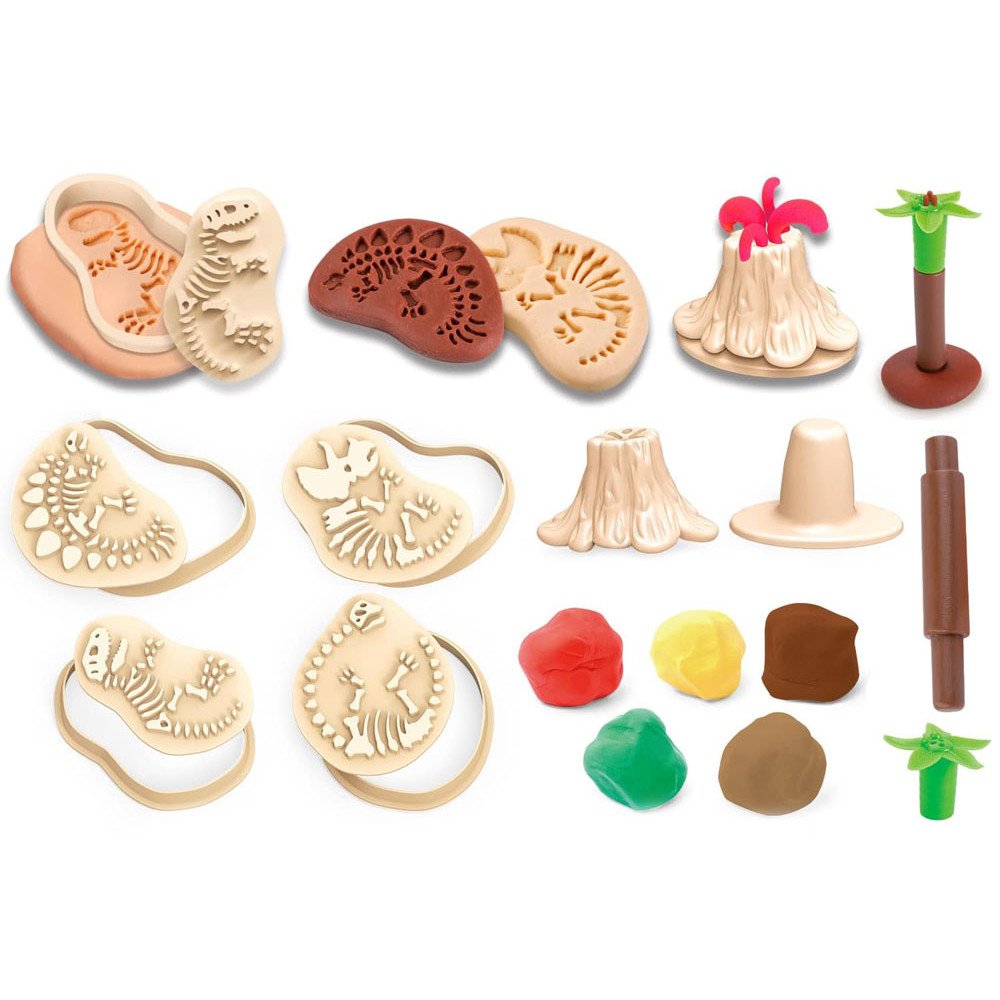 Plastic paste form dinosaurs play dough ZA4778