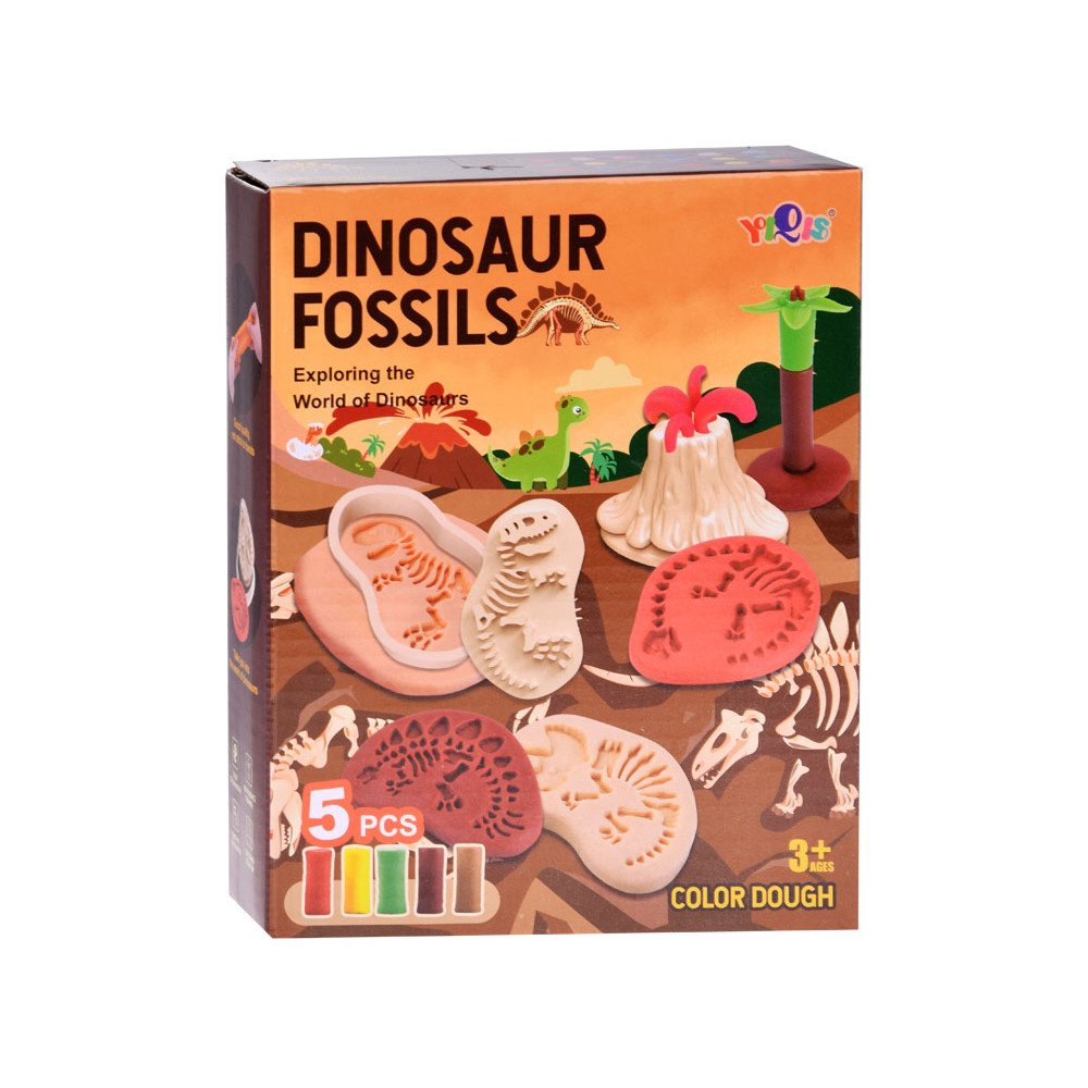 Plastic paste form dinosaurs play dough ZA4778