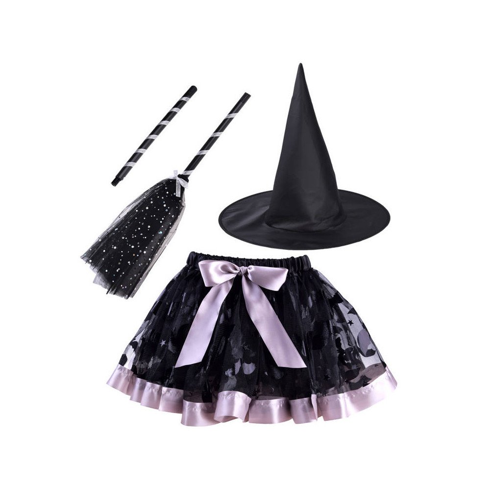 Skirt hat broom for the Witch ZA4806