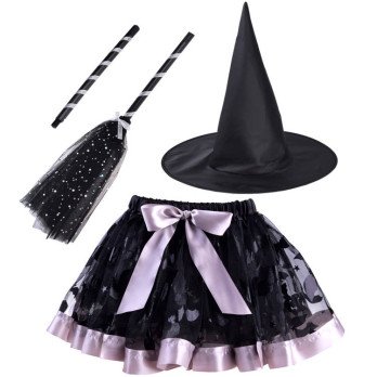 Skirt hat broom for the Witch ZA4806