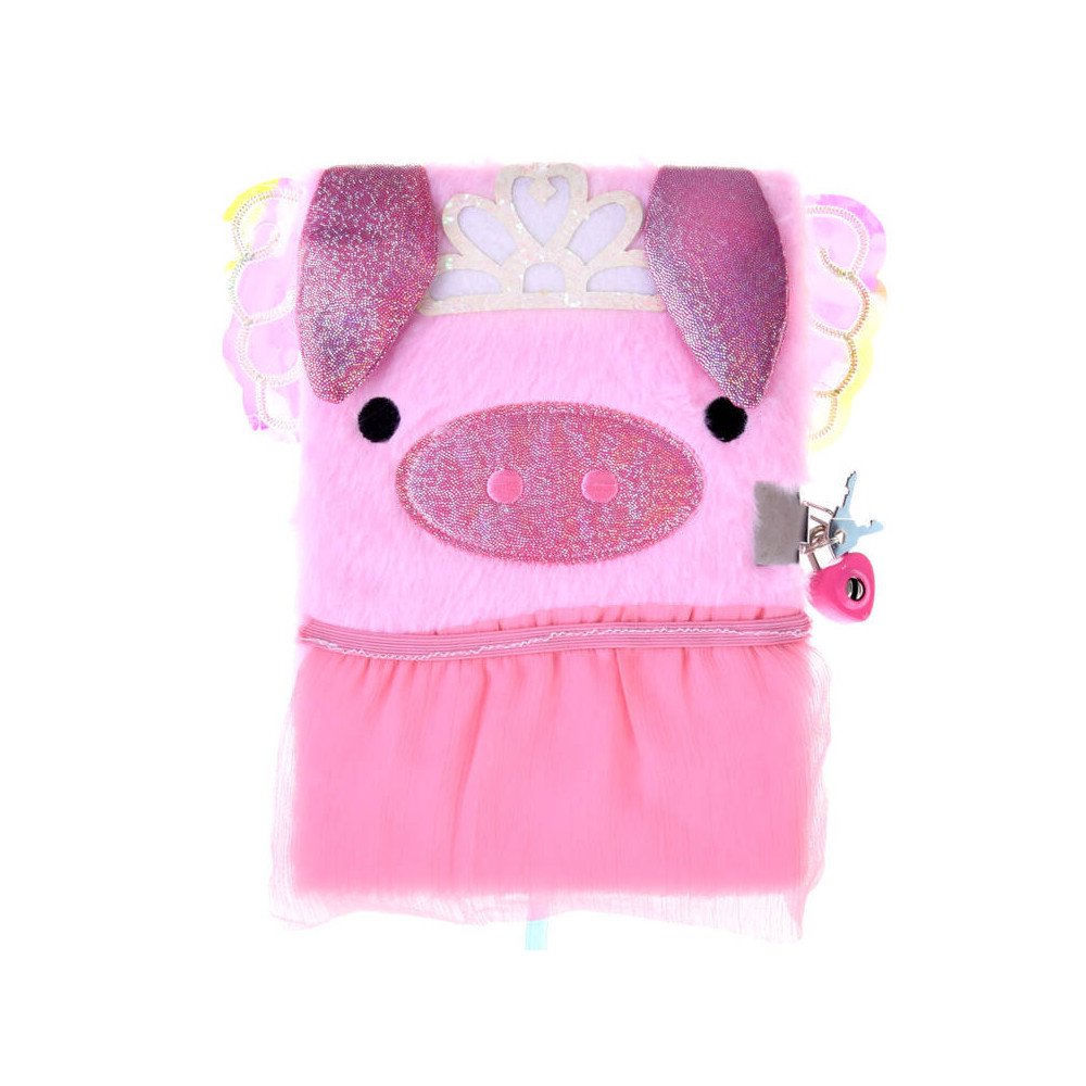 Secret diary notebook with a cute pink Pig ZA4821