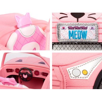 Na! Na! Na! Surprise Plush pink car convertible pink kitten ZA4921