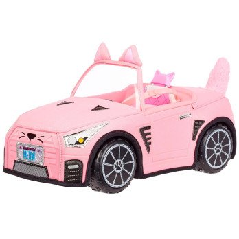 Na! Na! Na! Surprise Plush pink car convertible pink kitten ZA4921