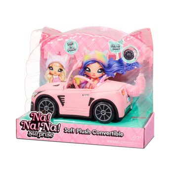 Na! Na! Na! Surprise Plush pink car convertible pink kitten ZA4921