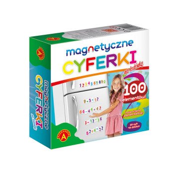 Magnetic letters for the fridge 100 pieces TA0104