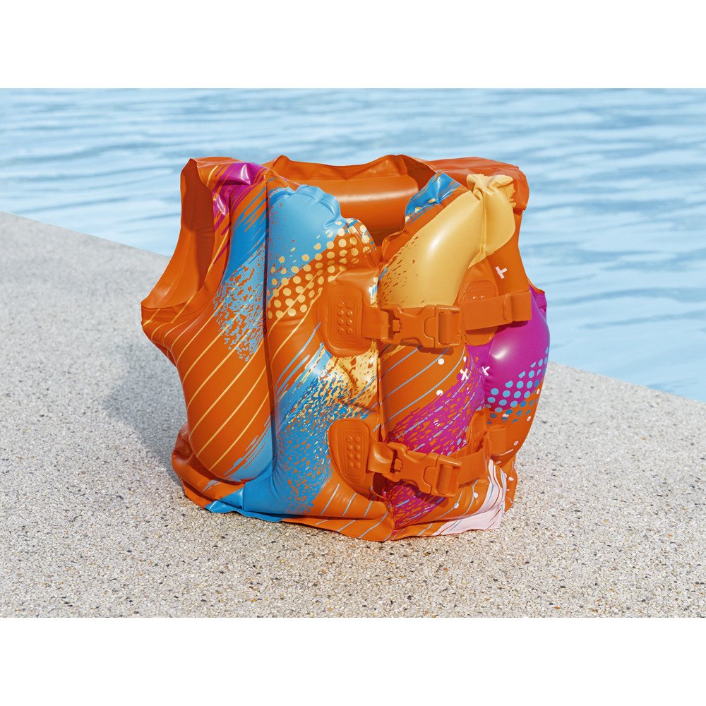 Bestway Inflatable colorful swimming vest for children 32272