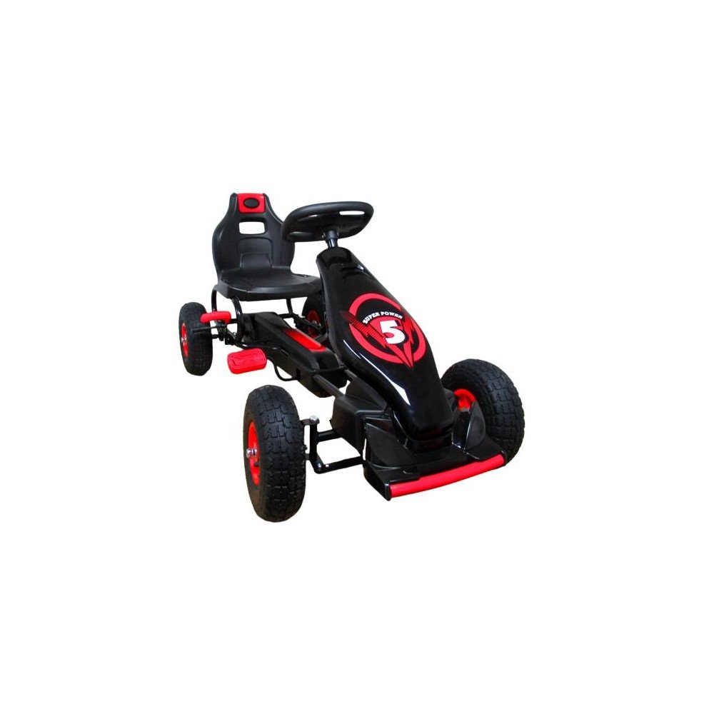 GOKART G8 NIEBIESKI, gokart dziecięcy, pompowane koła