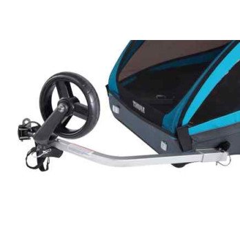 Dviračių priekaba Thule Coaster 2 XT bike trailer+stroll, Blue