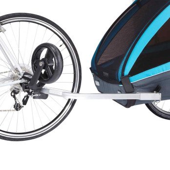 Dviračių priekaba Thule Coaster 2 XT bike trailer+stroll, Blue